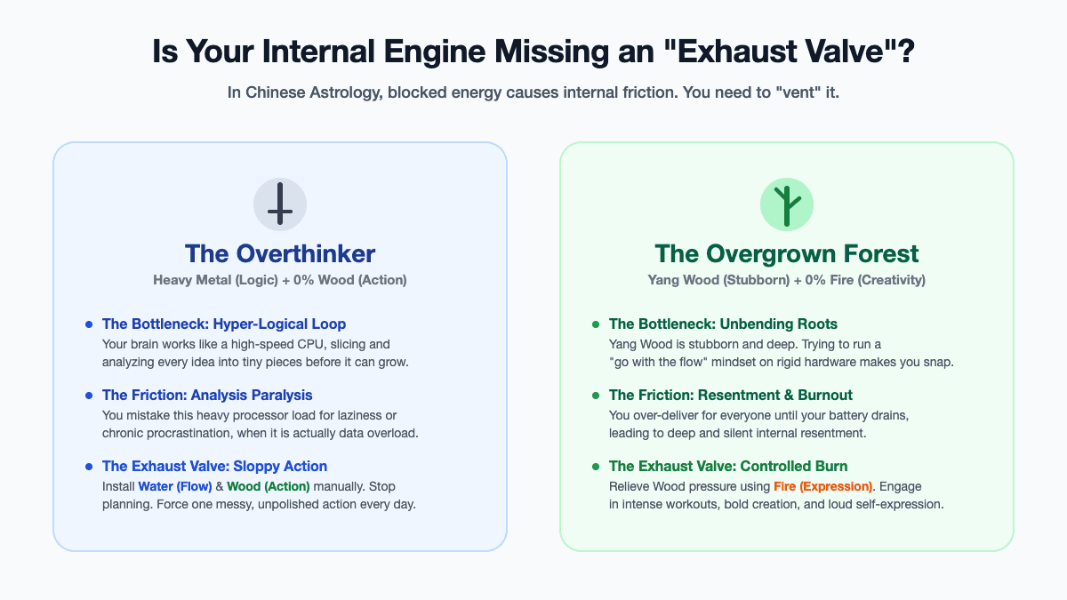 Why Your Brain Feels Like a Warzone (And How to Find Your Energetic 'Exhaust Valve')