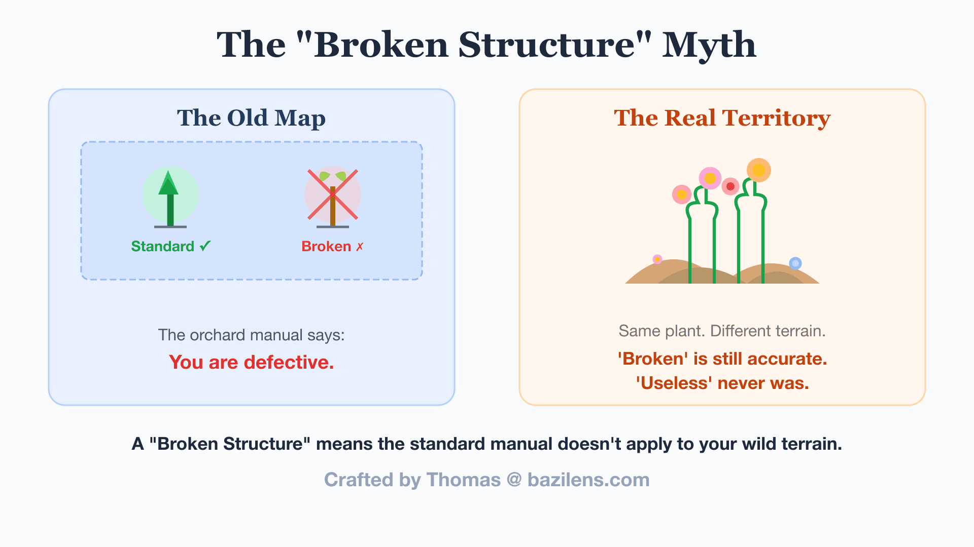 Why a 'Broken Structure' Doesn't Mean Your Life Is Broken